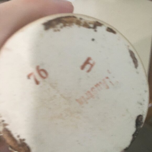 Vase Austrian Porcelain Hand Painted - Picture 3 of 5